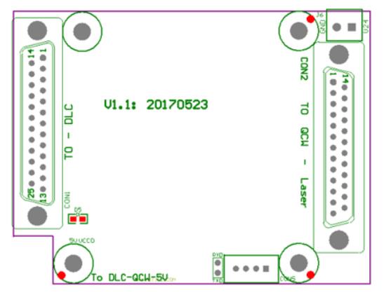 DLC卡-QCW-5V扩展板图