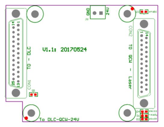 DLC卡-QCW-24V扩展板图