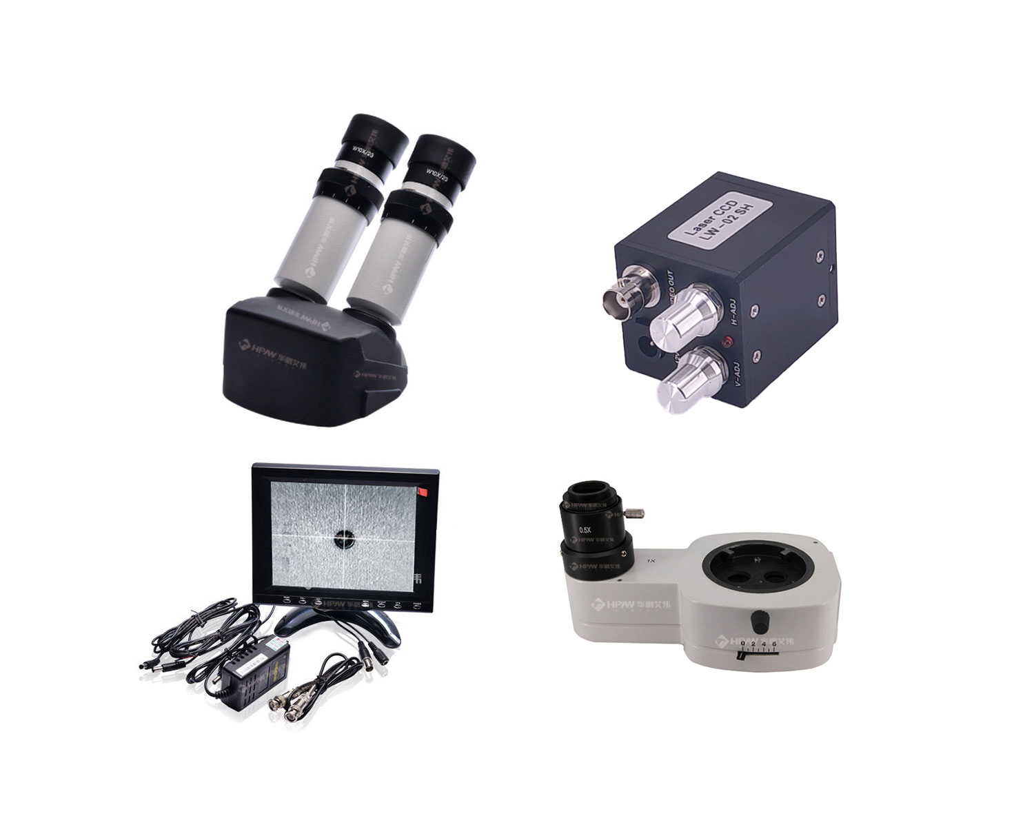 CCD/显微镜 双用观察系统（左旁轴）